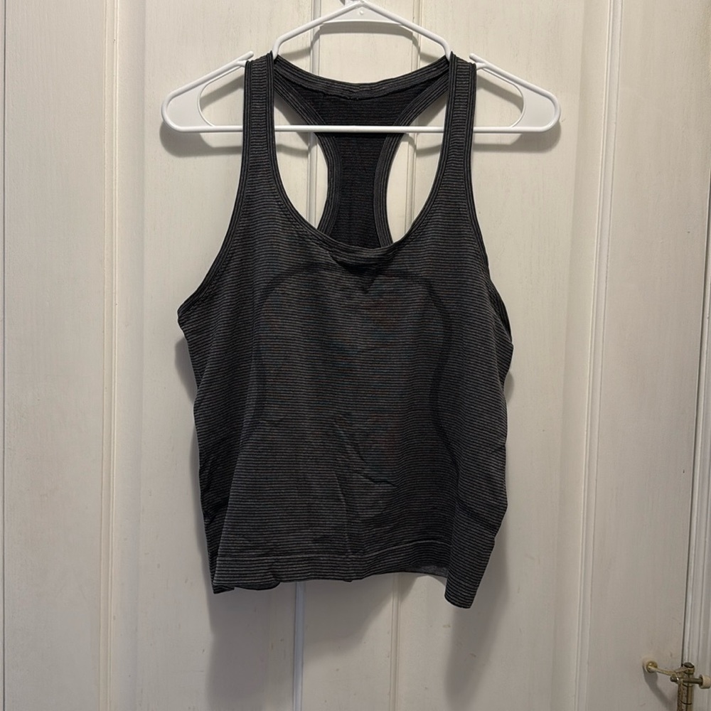 lululemon athletica Black Tank Top
